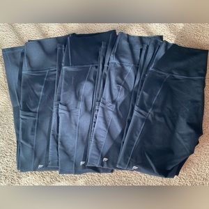BUNDLE OF 4 FABLETICS Powerhold Leggings Size L